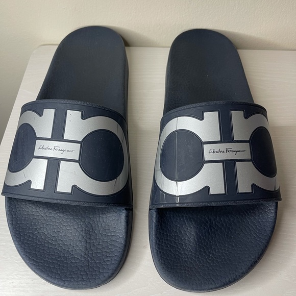 Men’s Ferragamo Groove Slides main image 5
